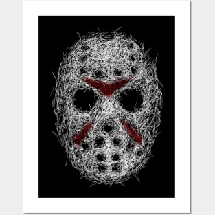 Jason voorhees sketch Posters and Art